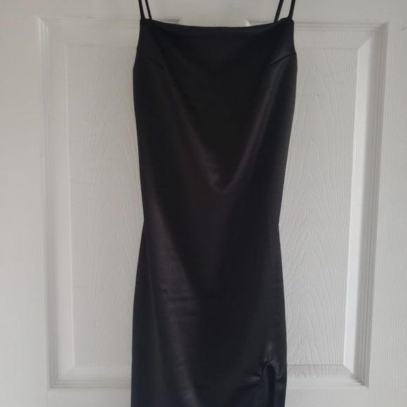 Satin Mini Dress - Picture 2 of 4